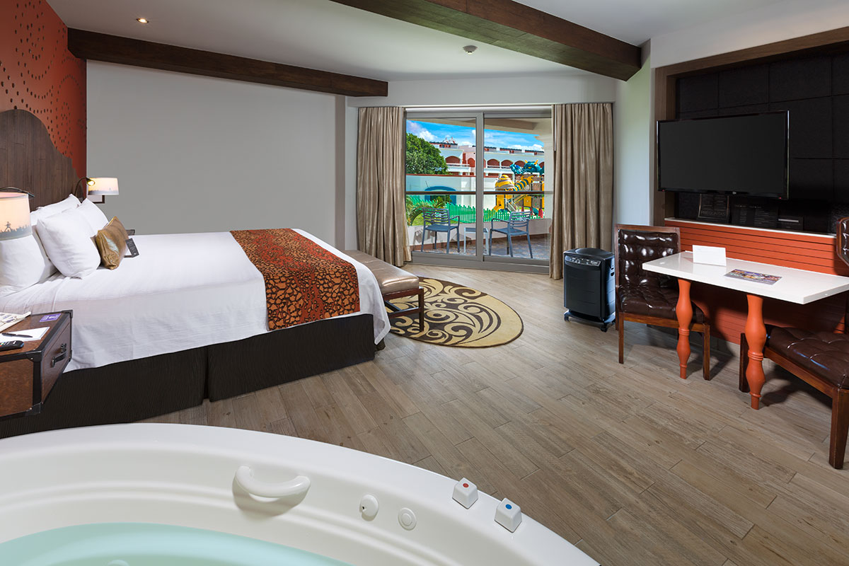 Deluxe Gold King Bed